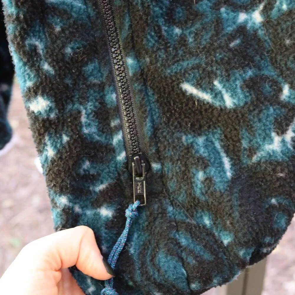 Vintage Made In USA 90s REI Recreational Equipment Inc Polartec Zip-Up Fleece - Picture 6 of 8